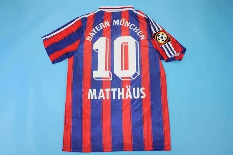 AAA(Thailand) Bayern Munich 1995/97 Home Retro Soccer Jersey