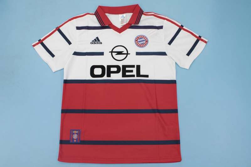 AAA(Thailand) Bayern Munich 1998/01 Away Retro Soccer Jersey