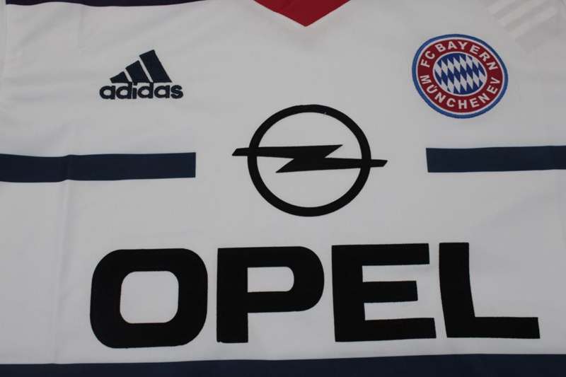 AAA(Thailand) Bayern Munich 1998/01 Away Retro Soccer Jersey