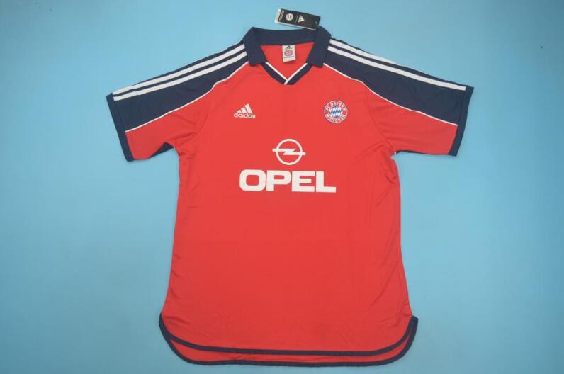 AAA(Thailand) Bayern Munich 1999/01 Home Retro Soccer Jersey