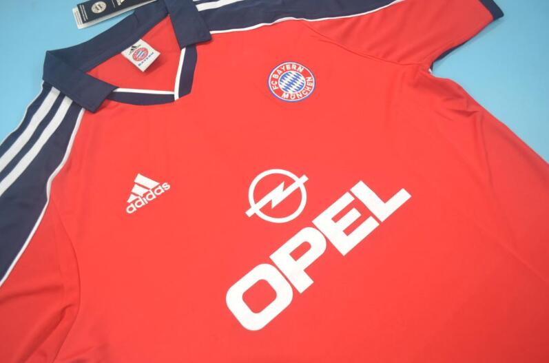 AAA(Thailand) Bayern Munich 1999/01 Home Retro Soccer Jersey