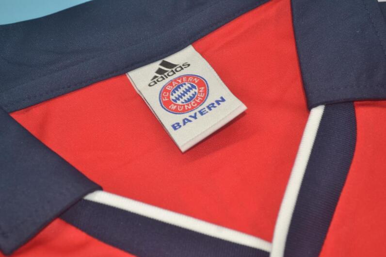 AAA(Thailand) Bayern Munich 1999/01 Home Retro Soccer Jersey