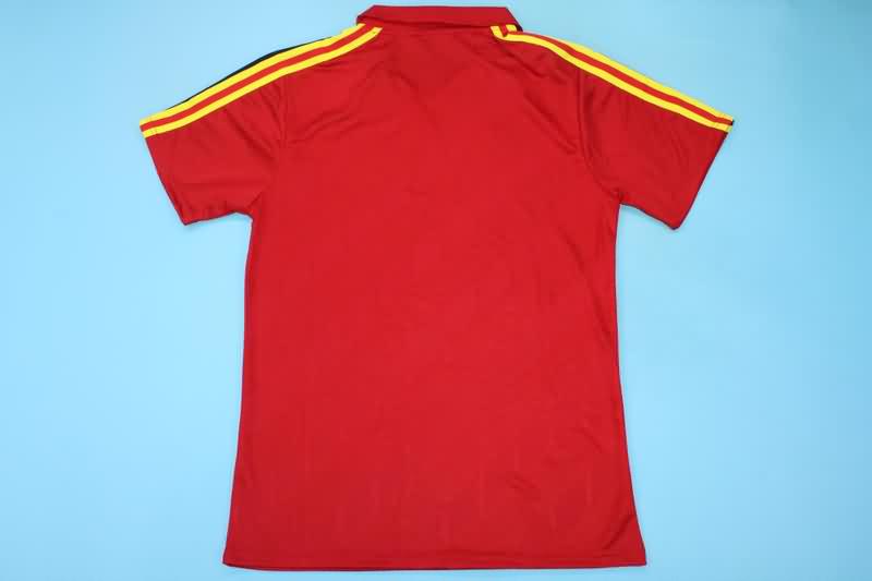 AAA(Thailand) Belgium 1986 Home Retro Soccer Jersey