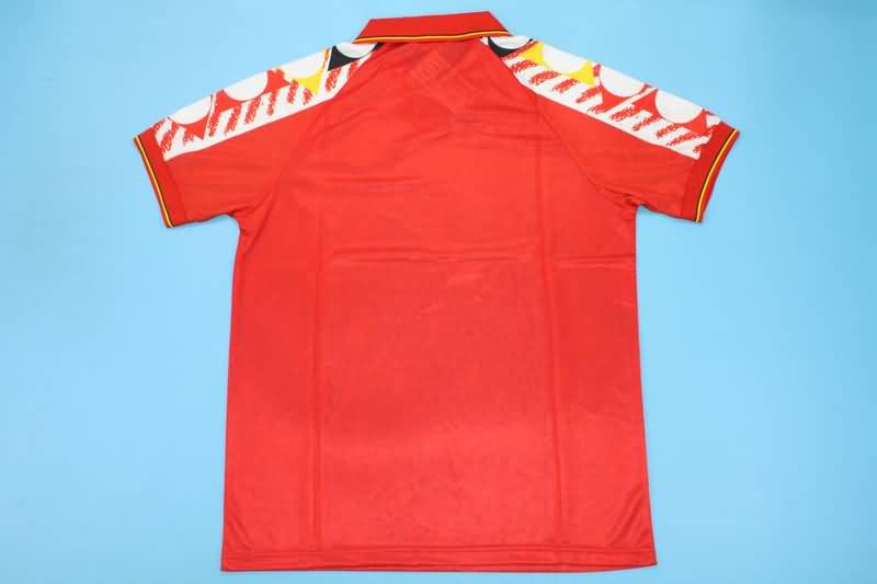 AAA(Thailand) Belgium 1995 Home Retro Soccer Jersey