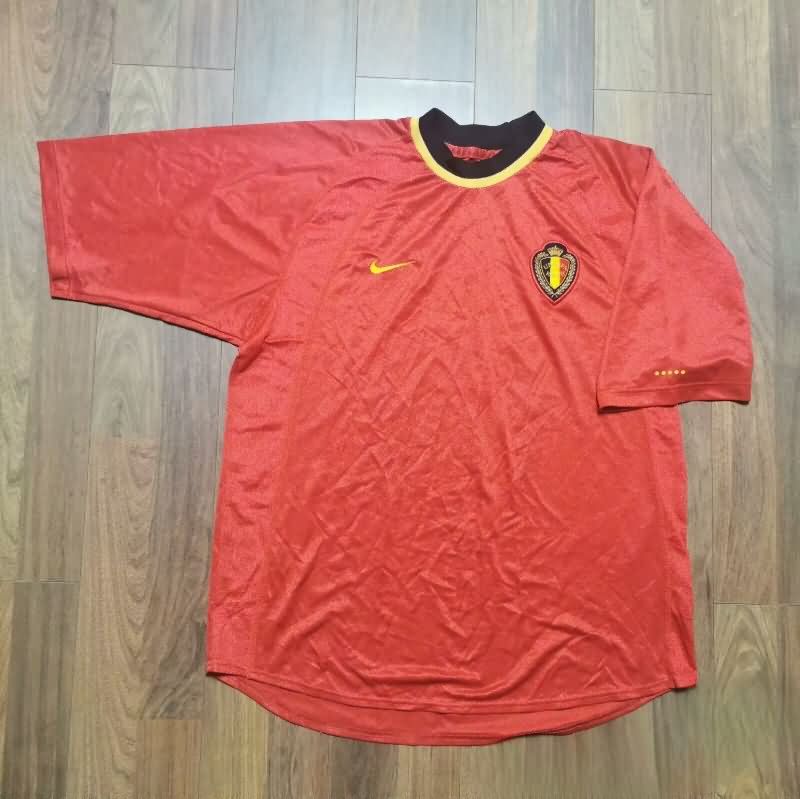 AAA(Thailand) Belgium 2000 Home Retro Soccer Jersey