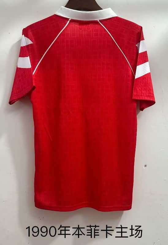 AAA(Thailand) Benfica 1990/91 Home Retro Soccer Jersey
