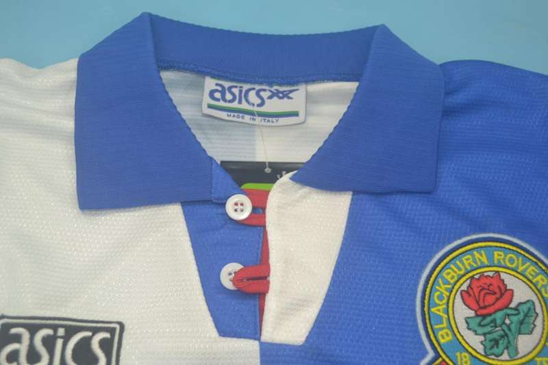 AAA(Thailand) Blackburn 1994/95 Home Retro Soccer Jersey(L/S)