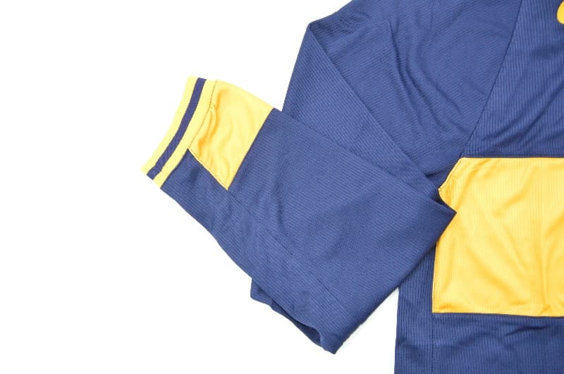 AAA(Thailand) Boca Juniors 2006/07 Home Retro Long Sleeve Soccer Jersey