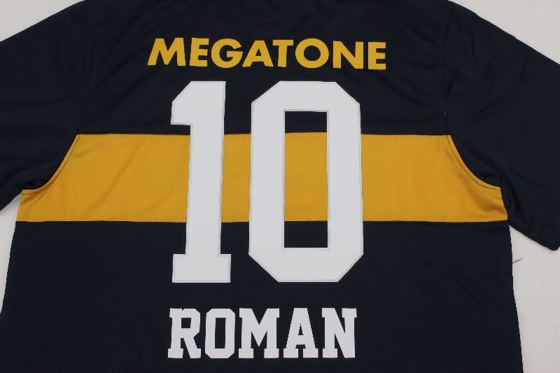 AAA(Thailand) Boca Juniors 2007/08 Home Retro Soccer Jersey