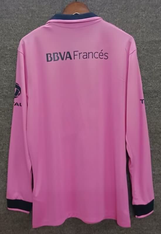 AAA(Thailand) Boca Juniors 2013/14 Away Retro Long Sleeve Soccer Jersey