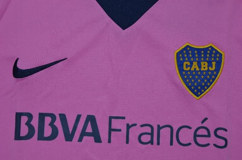 AAA(Thailand) Boca Juniors 2013/14 Away Retro Long Sleeve Soccer Jersey