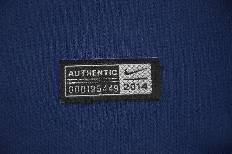 AAA(Thailand) Boca Juniors 2014/15 Home Retro Soccer Jersey