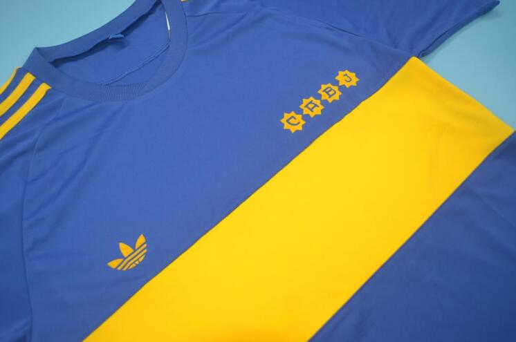 AAA(Thailand) Boca Juniors 1981 Home Retro Soccer Jersey