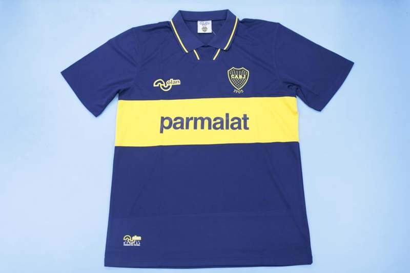 AAA(Thailand) Boca Juniors 1994 Home Retro Soccer Jersey