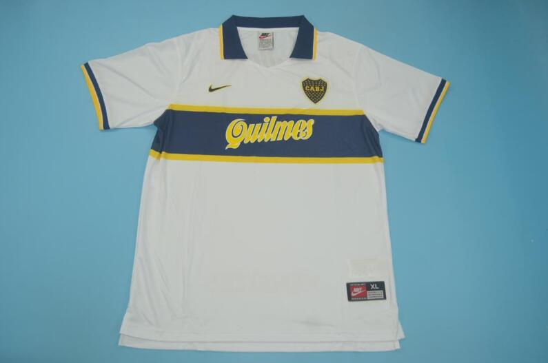 AAA(Thailand) Boca Juniors 1997 Away Retro Soccer Jersey