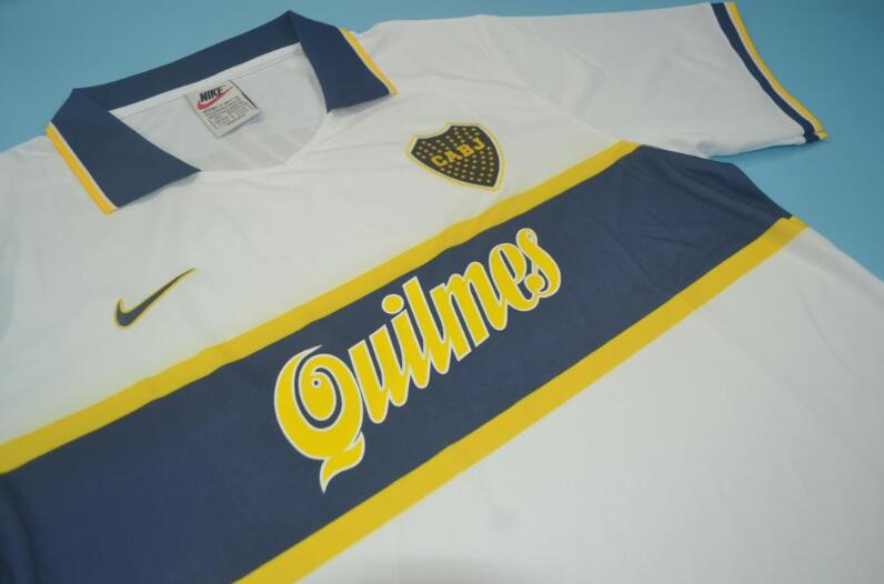 AAA(Thailand) Boca Juniors 1997 Away Retro Soccer Jersey