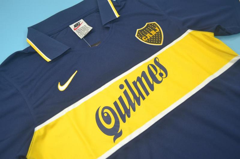 AAA(Thailand) Boca Juniors 1997 Home Retro Soccer Jersey