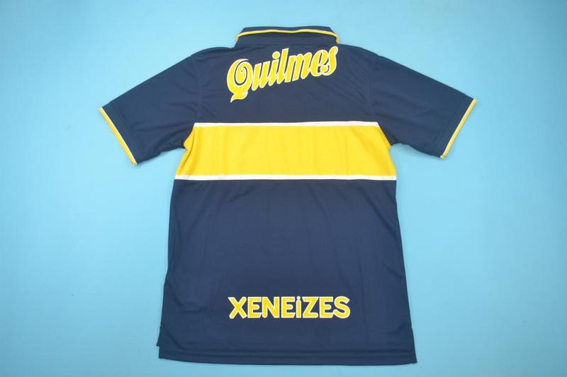 AAA(Thailand) Boca Juniors 1997 Home Retro Soccer Jersey