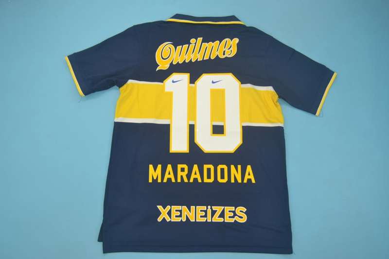 AAA(Thailand) Boca Juniors 1997 Home Retro Soccer Jersey