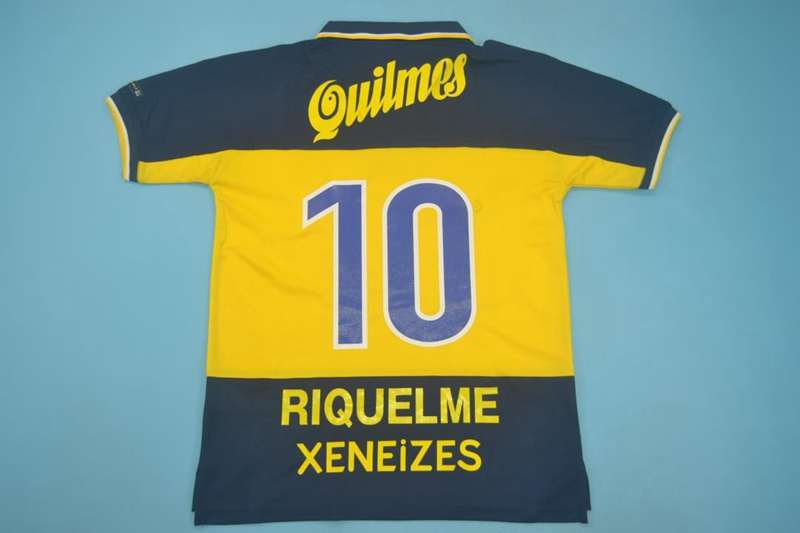 AAA(Thailand) Boca Juniors 1999 Home Retro Soccer Jersey