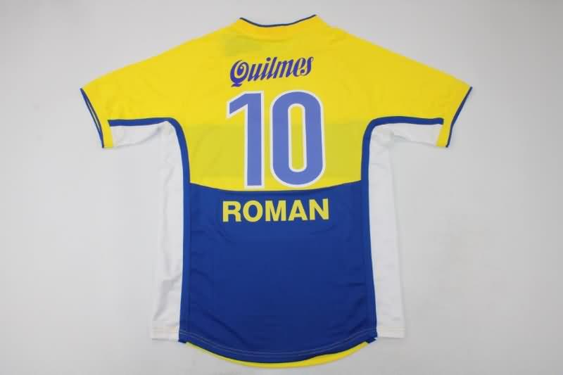 AAA(Thailand) Boca Juniors 2001 Away Retro Soccer Jersey