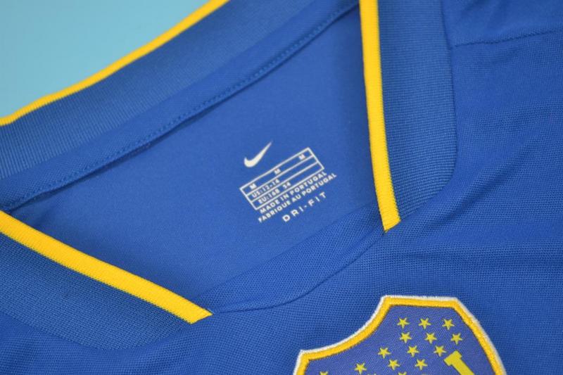 AAA(Thailand) Boca Juniors 2001 Home Retro Soccer Jersey