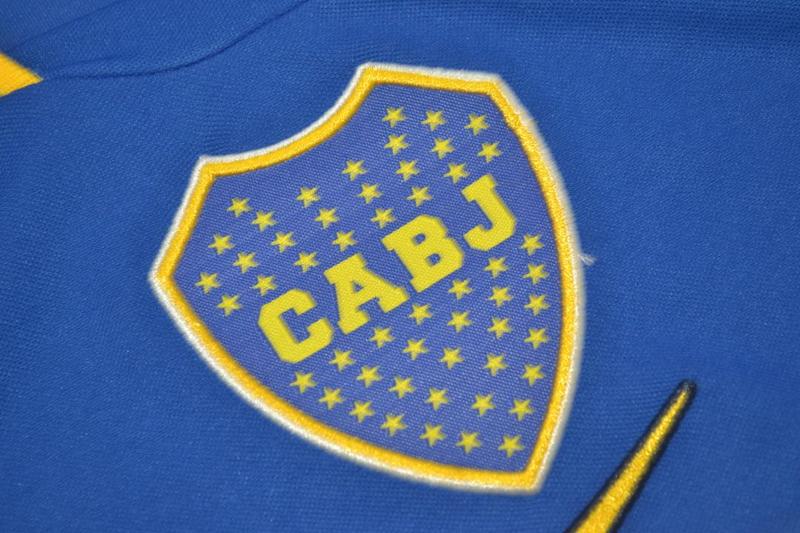 AAA(Thailand) Boca Juniors 2001 Home Retro Soccer Jersey