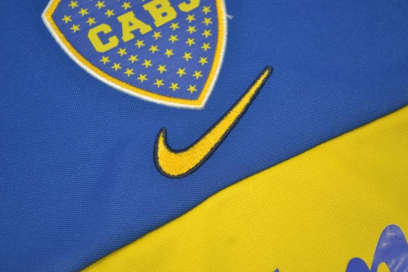 AAA(Thailand) Boca Juniors 2001 Home Retro Soccer Jersey