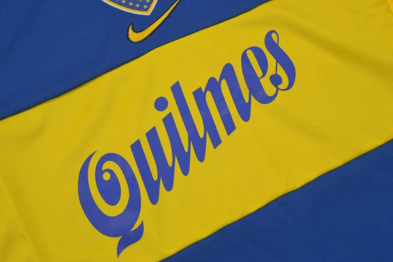 AAA(Thailand) Boca Juniors 2001 Home Retro Soccer Jersey