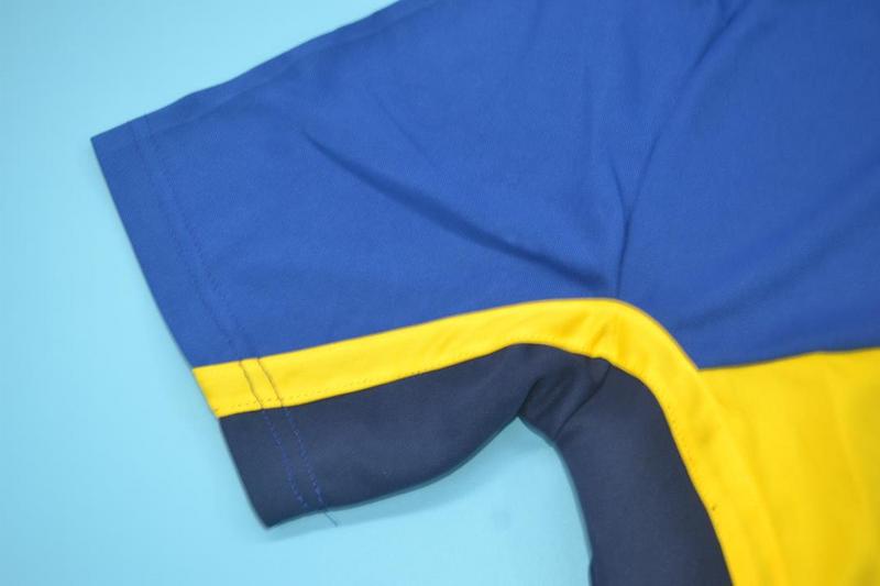 AAA(Thailand) Boca Juniors 2001 Home Retro Soccer Jersey