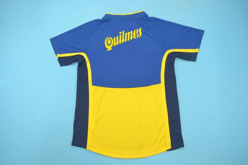 AAA(Thailand) Boca Juniors 2001 Home Retro Soccer Jersey