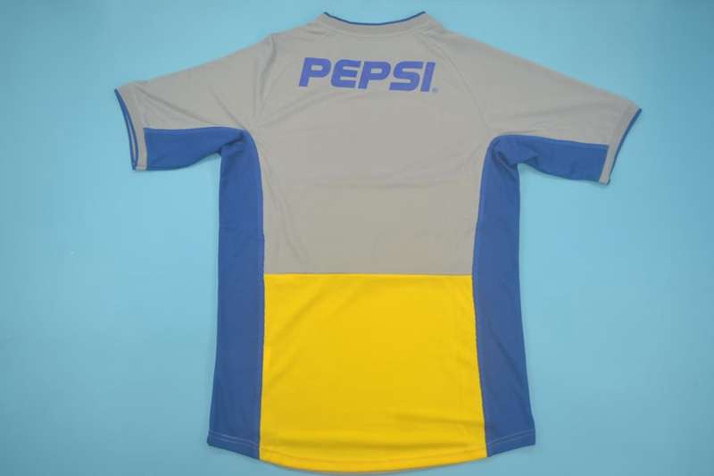 AAA(Thailand) Boca Juniors 2002 Away Retro Soccer Jersey