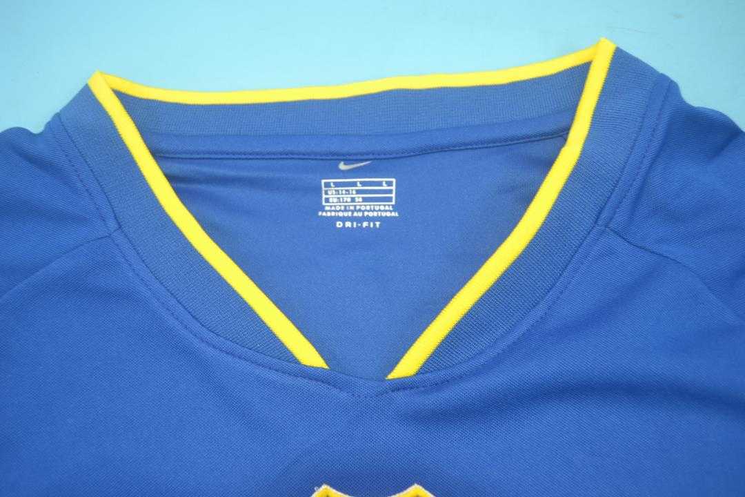 AAA(Thailand) Boca Juniors 2002 Home Retro Soccer Jersey
