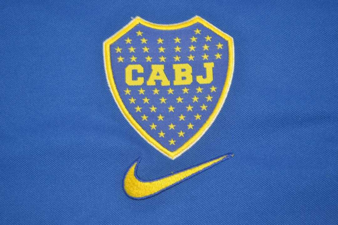 AAA(Thailand) Boca Juniors 2002 Home Retro Soccer Jersey