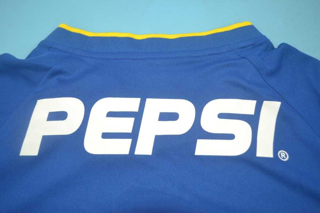 AAA(Thailand) Boca Juniors 2002 Home Retro Soccer Jersey