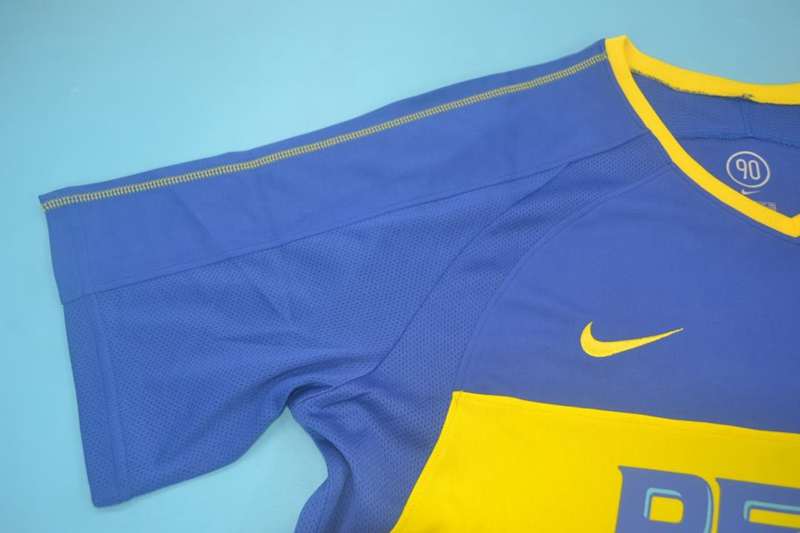 AAA(Thailand) Boca Juniors 2003 Home Retro Soccer Jersey