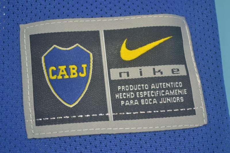 AAA(Thailand) Boca Juniors 2003 Home Retro Soccer Jersey