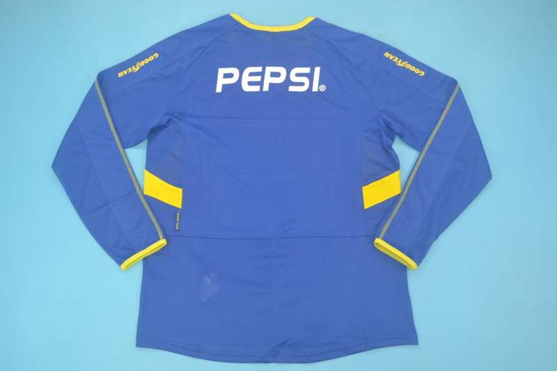 AAA(Thailand) Boca Juniors 2003 Home Long Retro Soccer Jersey