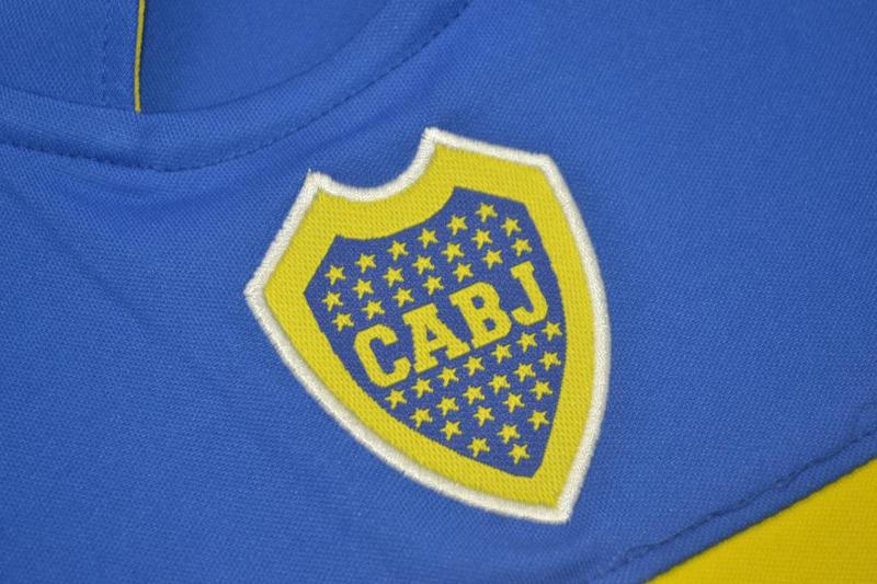 AAA(Thailand) Boca Juniors 2005 Home Retro Soccer Jersey