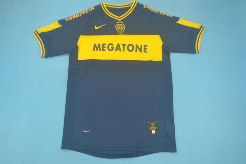 AAA(Thailand) Boca Juniors 2007 Home Retro Soccer Jersey