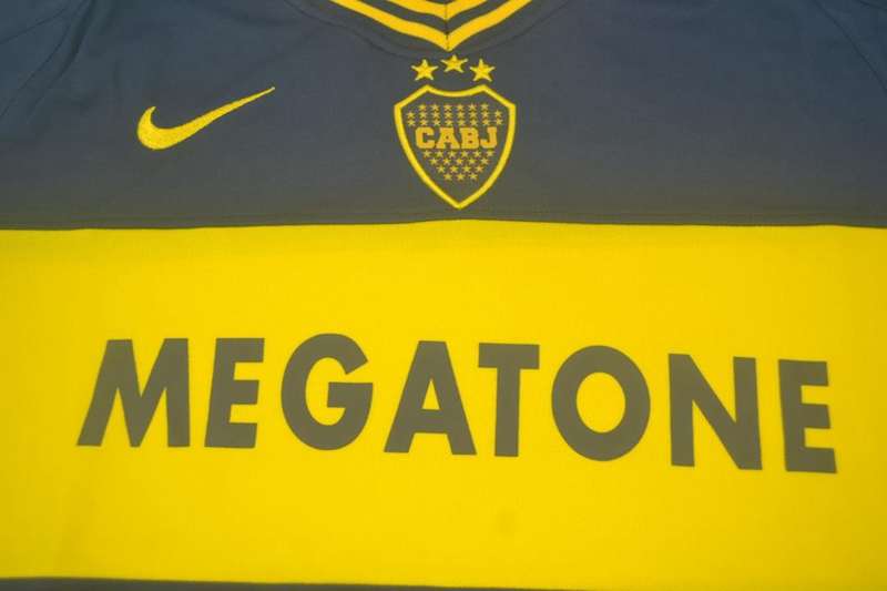 AAA(Thailand) Boca Juniors 2007 Home Retro Soccer Jersey