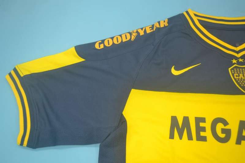 AAA(Thailand) Boca Juniors 2007 Home Retro Soccer Jersey