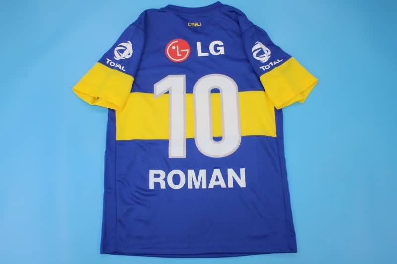 AAA(Thailand) Boca Juniors 2011 Home Retro Soccer Jersey