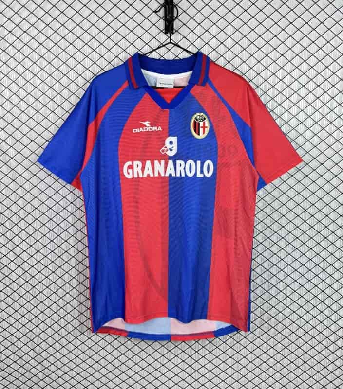 AAA(Thailand) Bologna 1998/99 Home Retro Soccer Jersey
