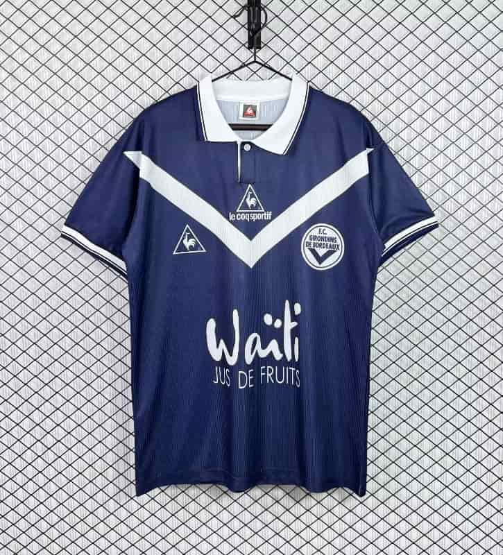 AAA(Thailand) Bordeaux 1998/99 Home Retro Soccer Jersey AAA(Thailand) Bordeaux 1998/99 Home Retro Soccer Jersey
