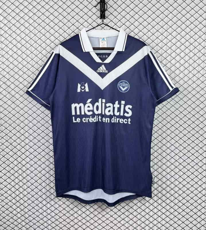 AAA(Thailand) Bordeaux 1999/00 Home Retro Soccer Jersey AAA(Thailand) Bordeaux 1999/00 Home Retro Soccer Jersey