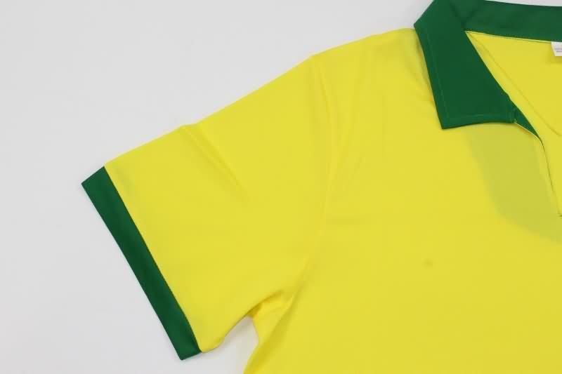 AAA(Thailand) Brazil 1957 Home Retro Soccer Jersey