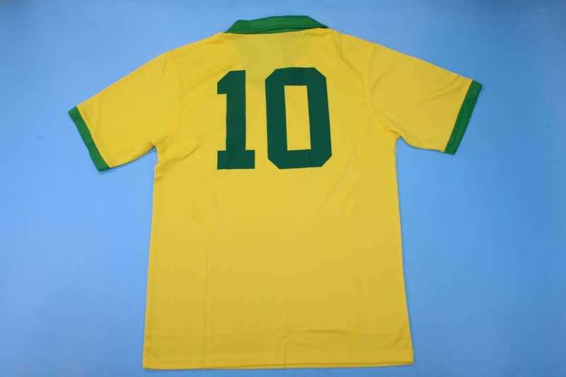 AAA(Thailand) Brazil 1957 Home Retro Soccer Jersey