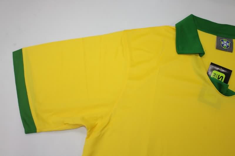 AAA(Thailand) Brazil 1958 Home Retro Soccer Jersey