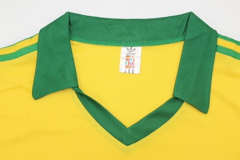 AAA(Thailand) Brazil 1978 Home Retro Soccer Jersey